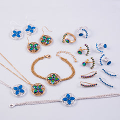 Arabesque Four Petal Flower Jewellery
