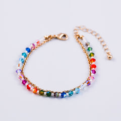 Gold Rainbow Element Bracelet