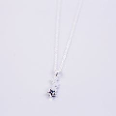 Star Necklace | Shooting Star Pendant | Silver Star Necklace