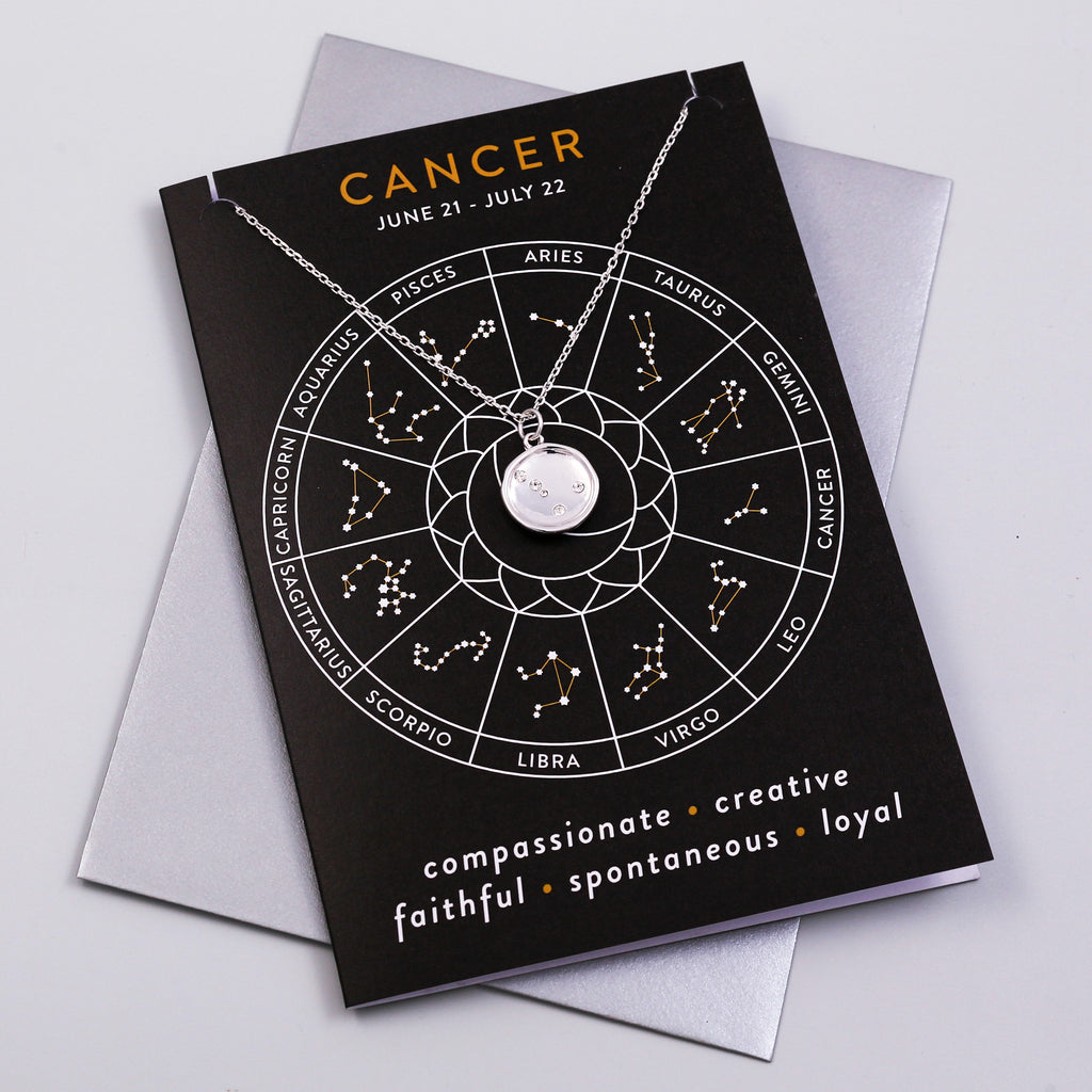 Cancer Charm Card Constellation Collection
