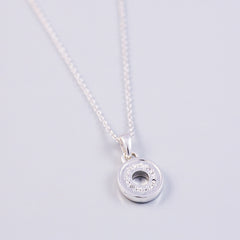 Letter O necklace | Initial Letter Necklace | Initial O Pendant Necklace