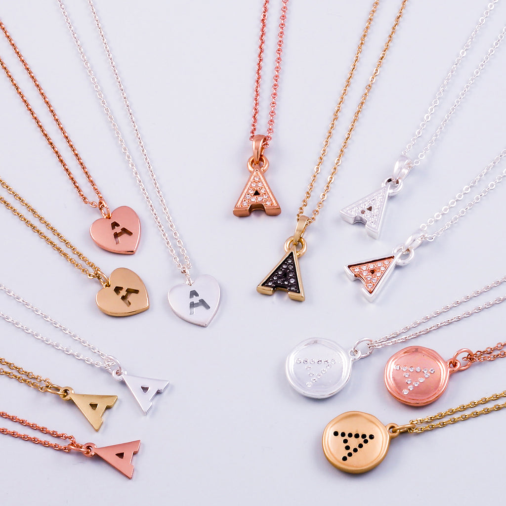 Initials Mixed Plating Four Styles Bundle 5056183904210