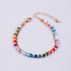 Gold Rainbow Element Bracelet