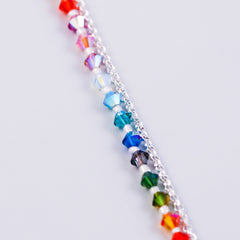 Silver Rainbow Element Bracelet