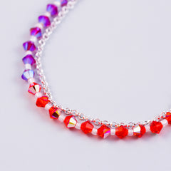 Silver Fire Element Bracelet