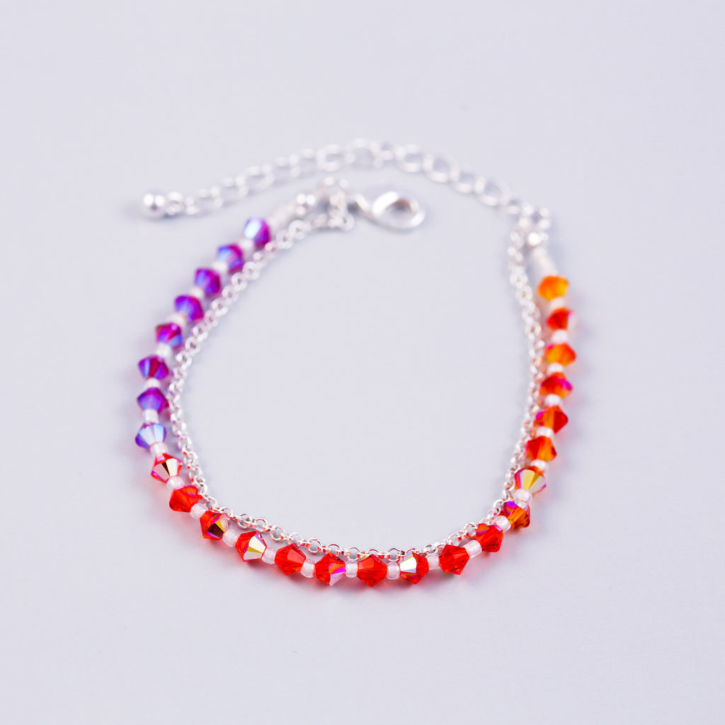 The Four Elements | Fire Element Bracelet | Silver