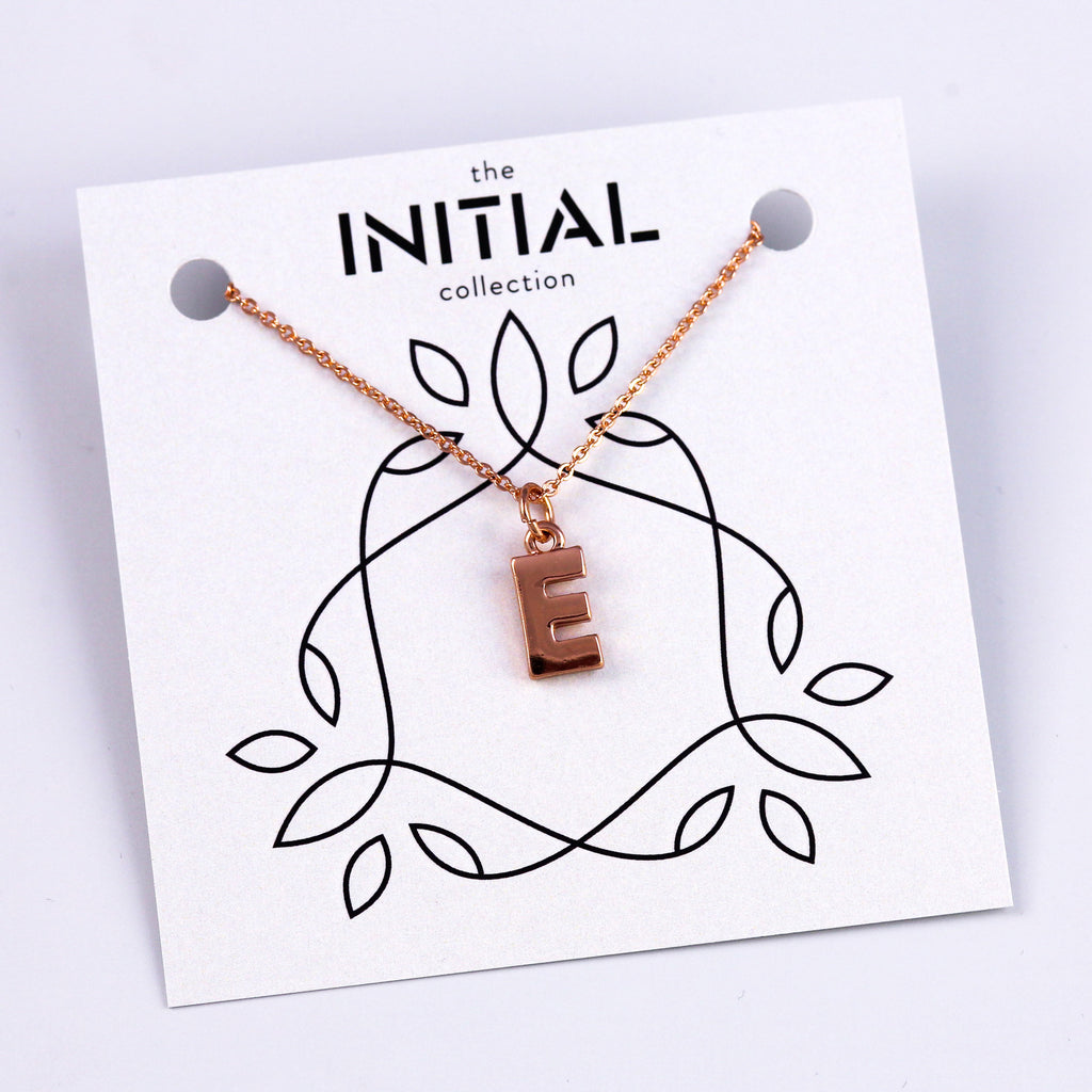 Letter E Necklace