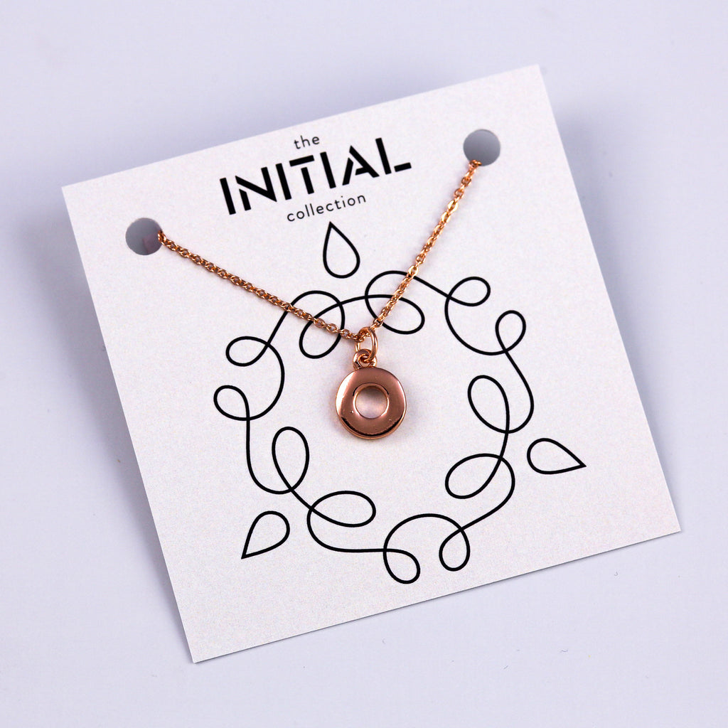 Letter O Necklace