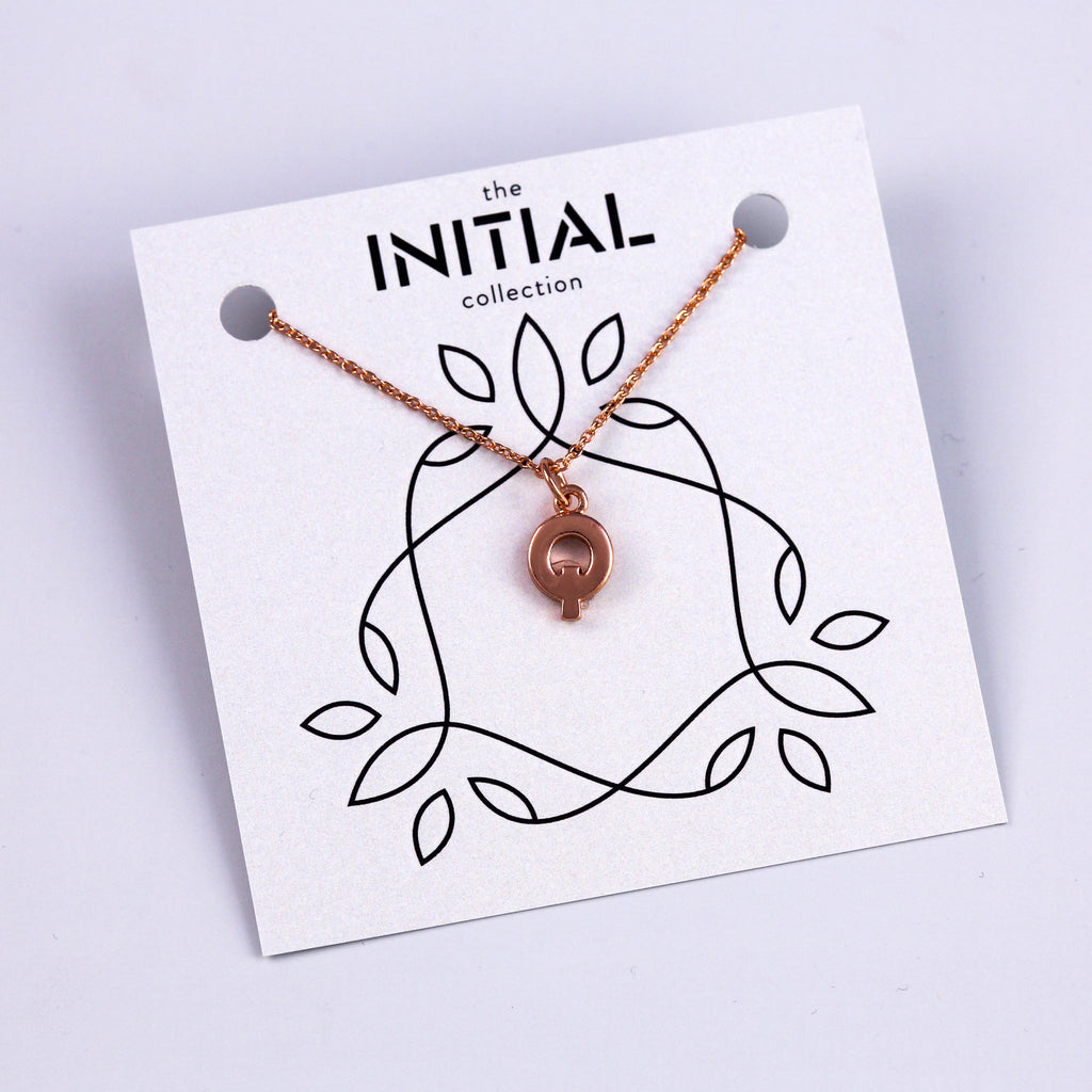 Letter Q Necklace