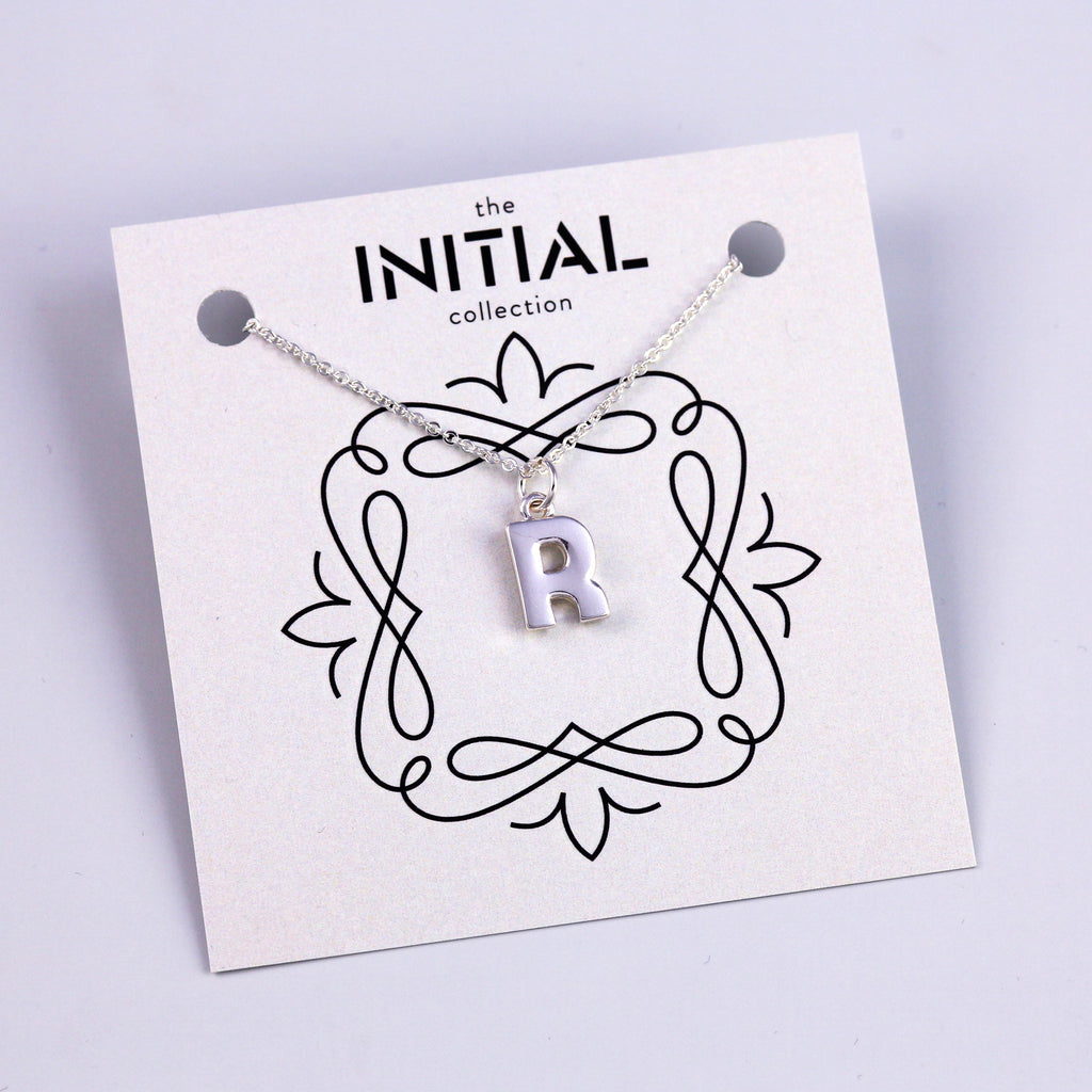 Letter R Necklace
