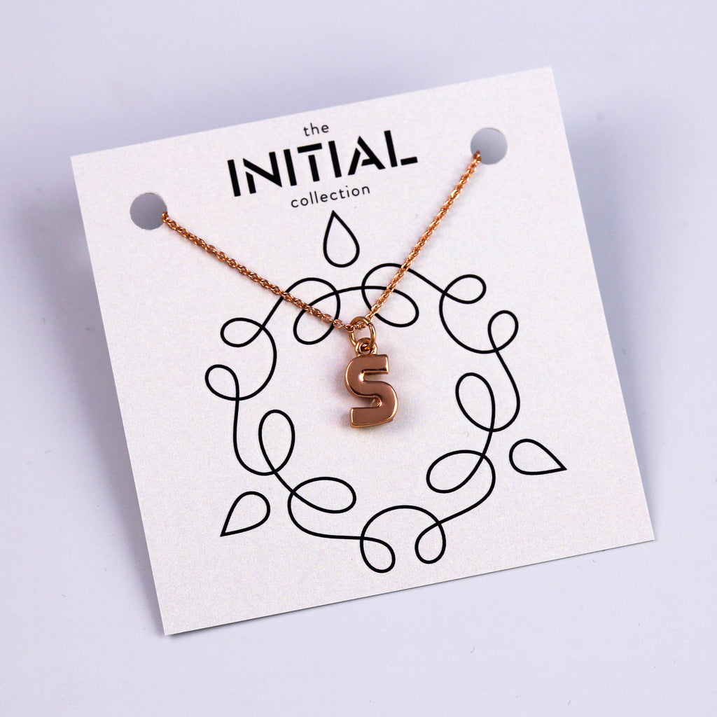 Letter S Necklace