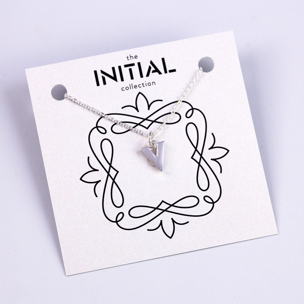 Letter V Necklace
