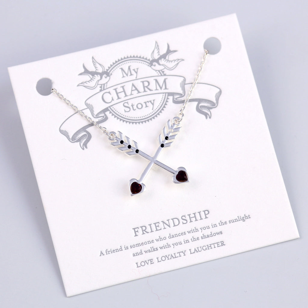 Silver Friendship Arrows My Charm Story Collection