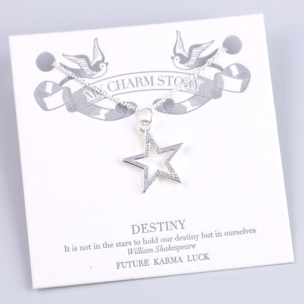 Silver Destiny Star My Charm Story Collection