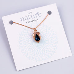 Rose Gold Necklace Nature Collection