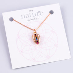 Rose Gold Necklace Nature Collection