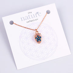 Rose Gold Necklace Nature Collection
