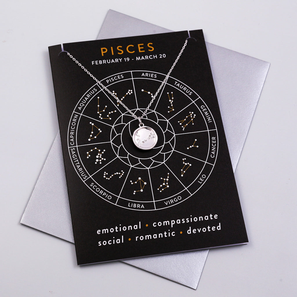 Pisces Charm Card Constellation Collection