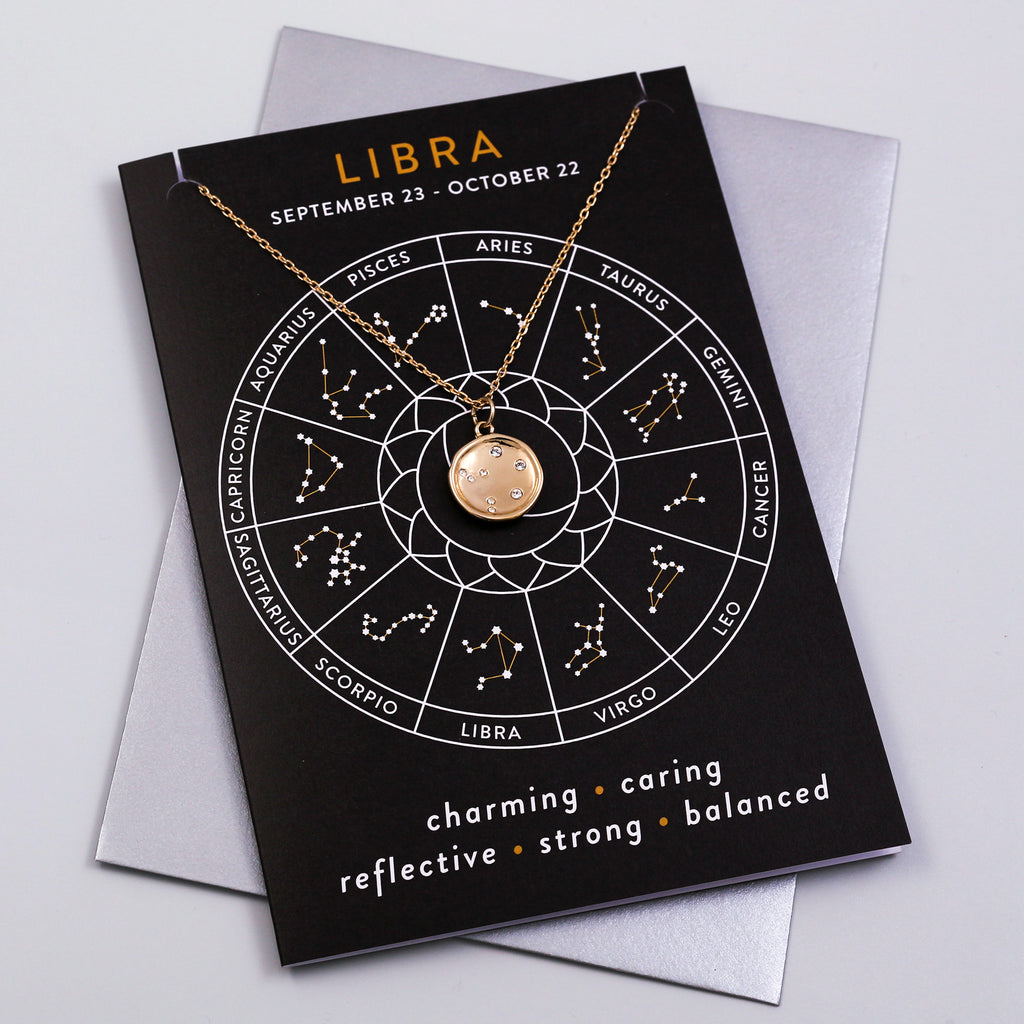 Libra Charm Card Constellation Collection