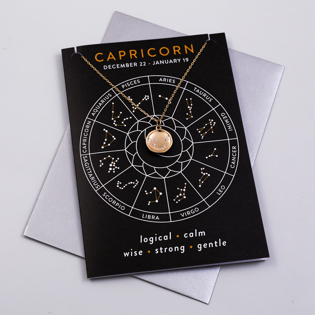 Capricorn Charm Card Constellation Collection