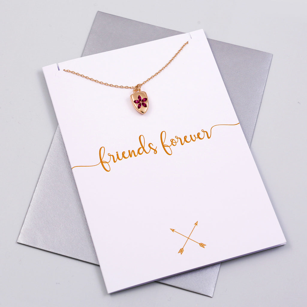 Friends Forever Charm Card Friendship Collection