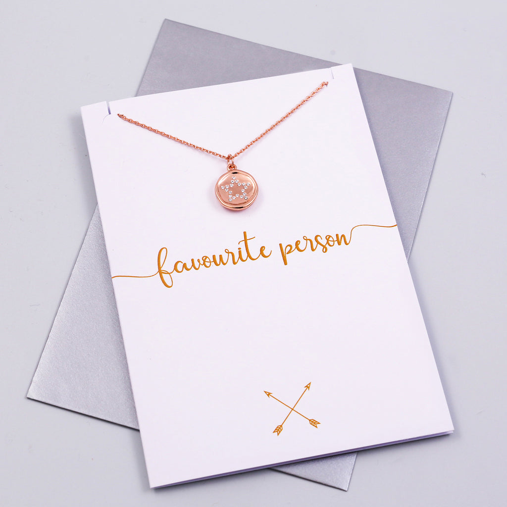 Favourite Person Charm Card Friendship Collection