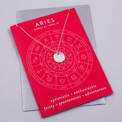 Aries Charm Card Zodiac Collection