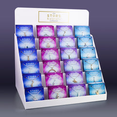 48 Stars & Planets Charm Squares with FREE acrylic POS