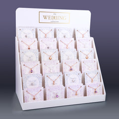 48 Wedding Square Cards with FREE acrylic POS