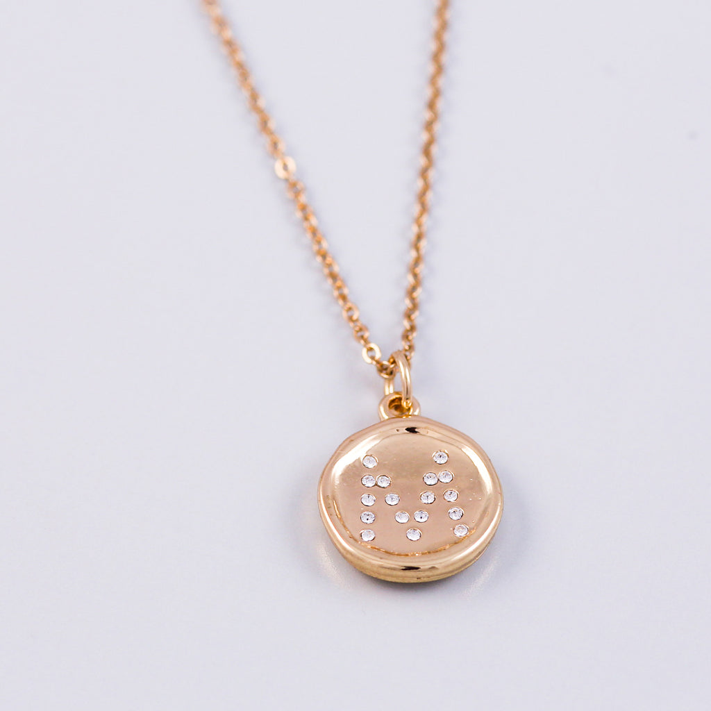 Letter M necklace | Initial Letter Necklace | Initial M Pendant NecklacM
