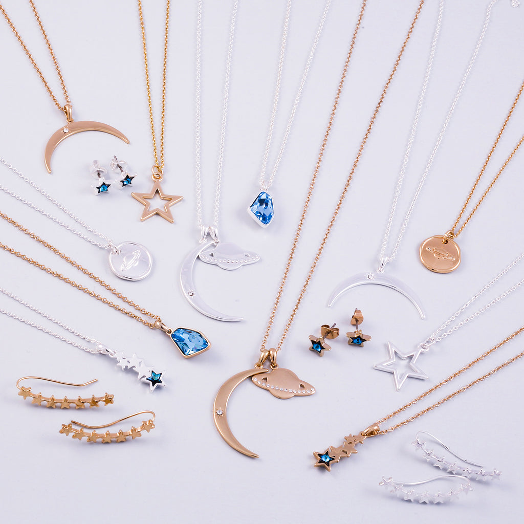 Stars & Planets Blue Crystal Bundle 5056183902858