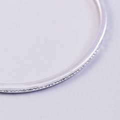 Thin Bangle Made with Crystals from Swarovski ®