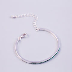 Thin Bangle Made with Crystals from Swarovski ®