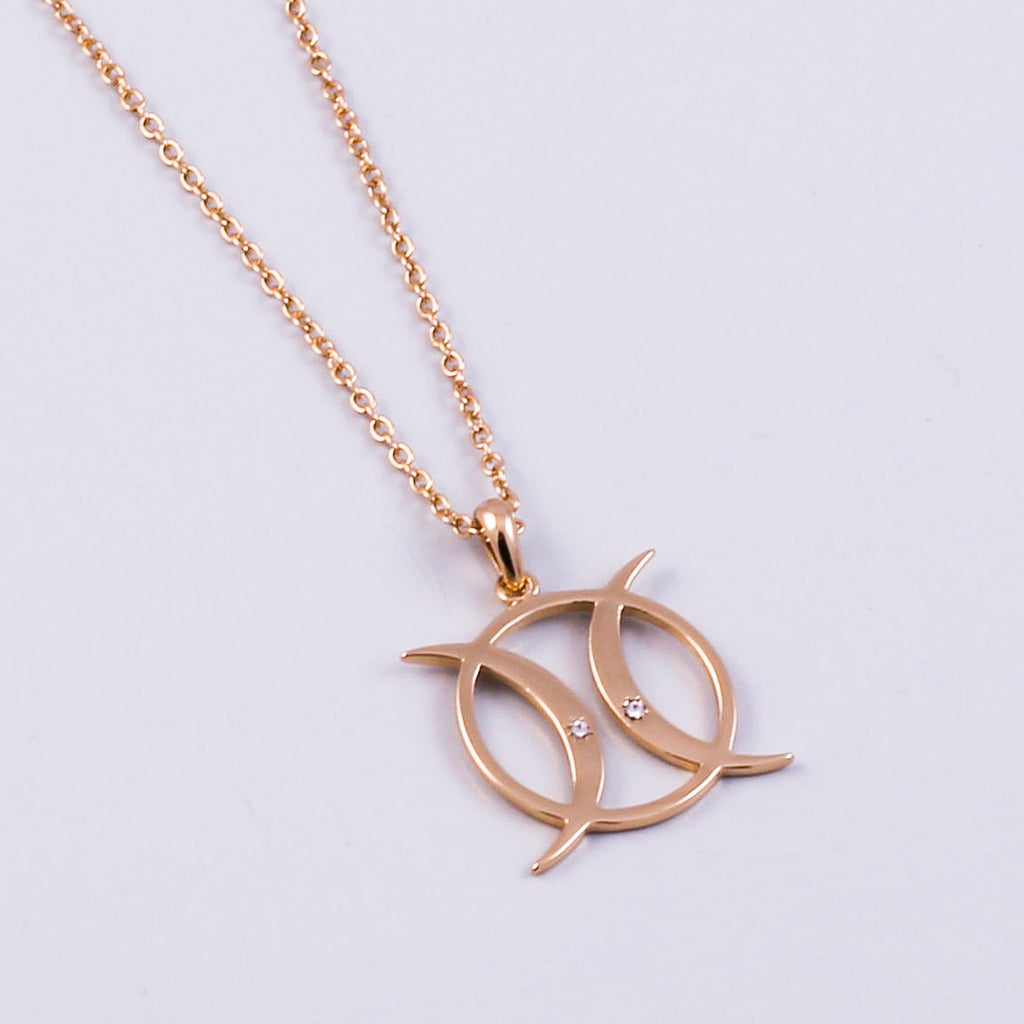 Triple Moon Goddess | Female Empowerment | Gold | Goddess Symbol | Moon Luna | Necklaces for Women | Waxing | Full Moon | Waning | 