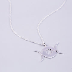 Triple Moon Goddess Symbol & Stars Bundle 5056183900106