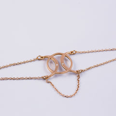 Triple Moon Goddess | Female Empowerment | Gold | Goddess Symbol | Moon Luna | Necklaces for Women | Waxing | Full Moon | Waning | 