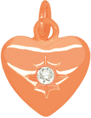 Starburst Heart CRYSTAL (April)