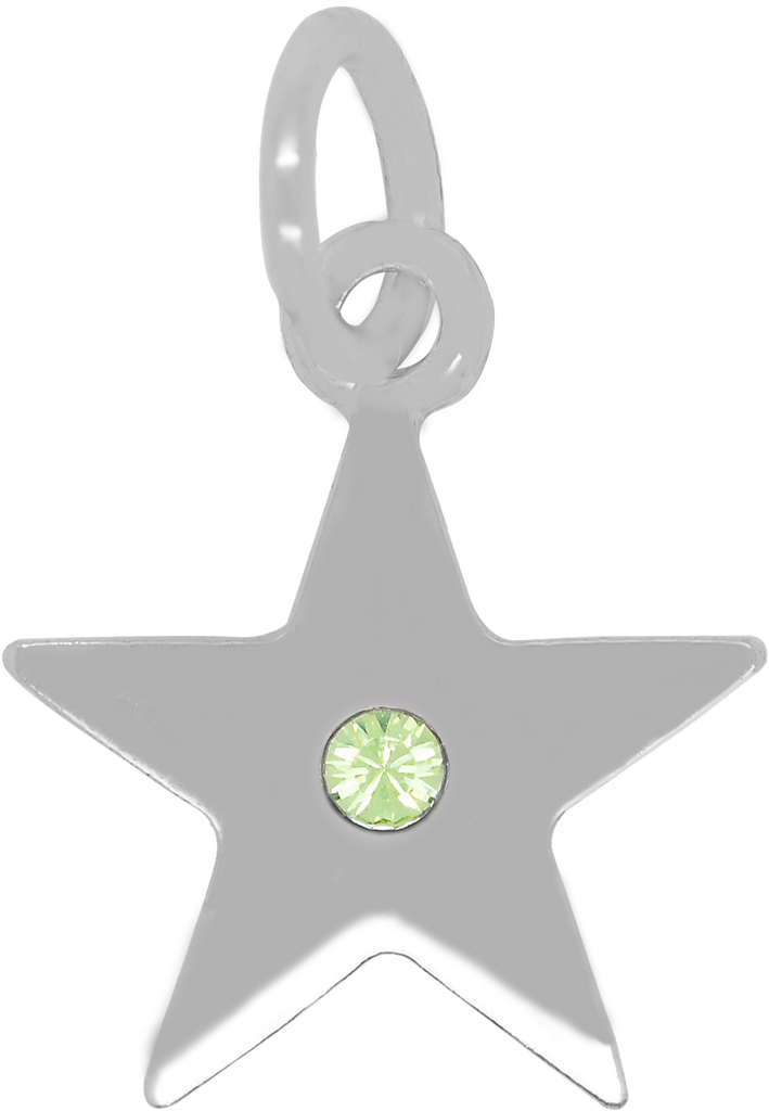 Crystal Star PERIDOT (August)