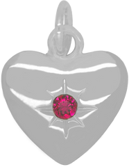 Starburst Heart RUBY (July)