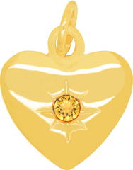 Starburst Heart TOPAZ (November)